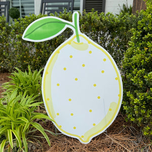 Lemon Yard Sign