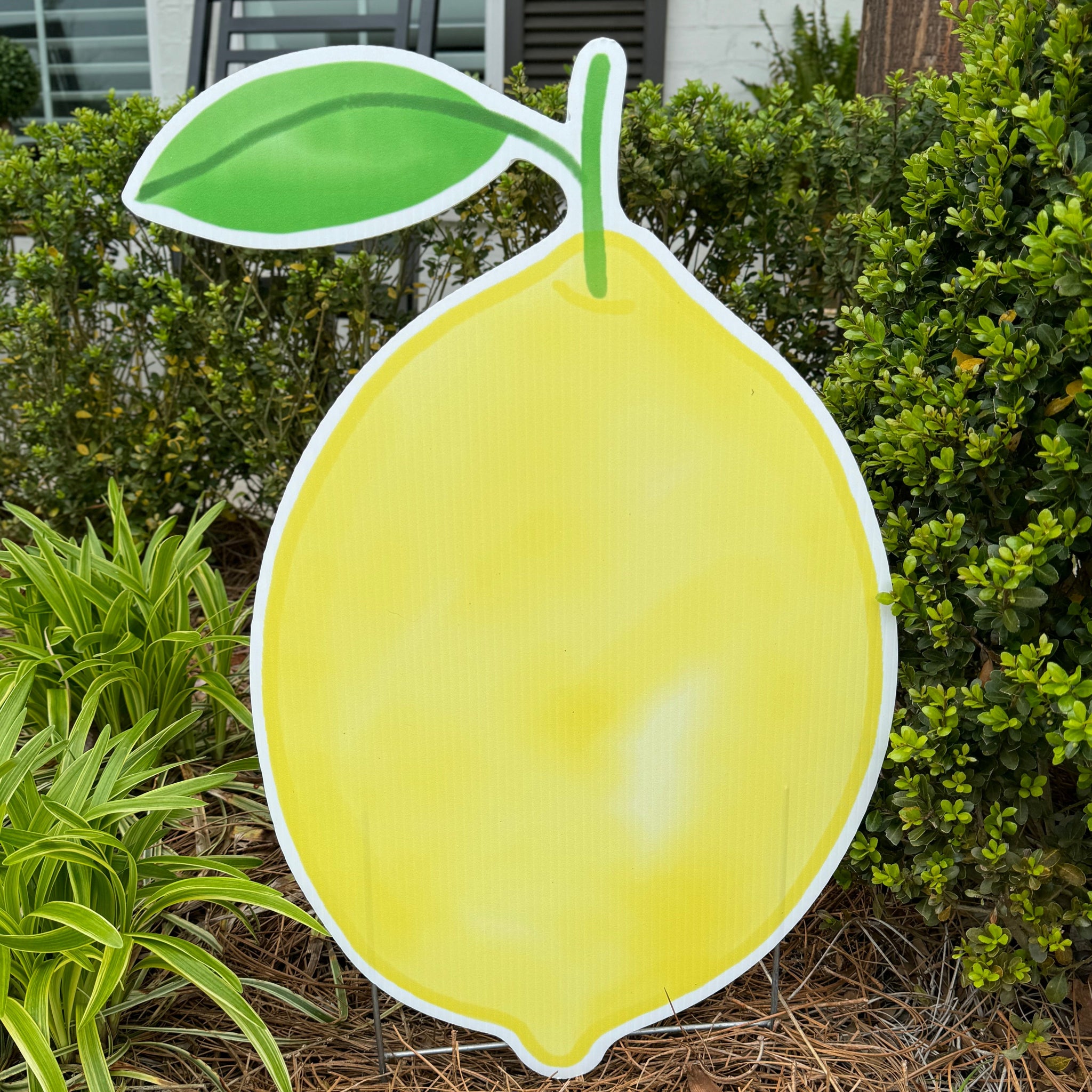 Lemon Yard Sign