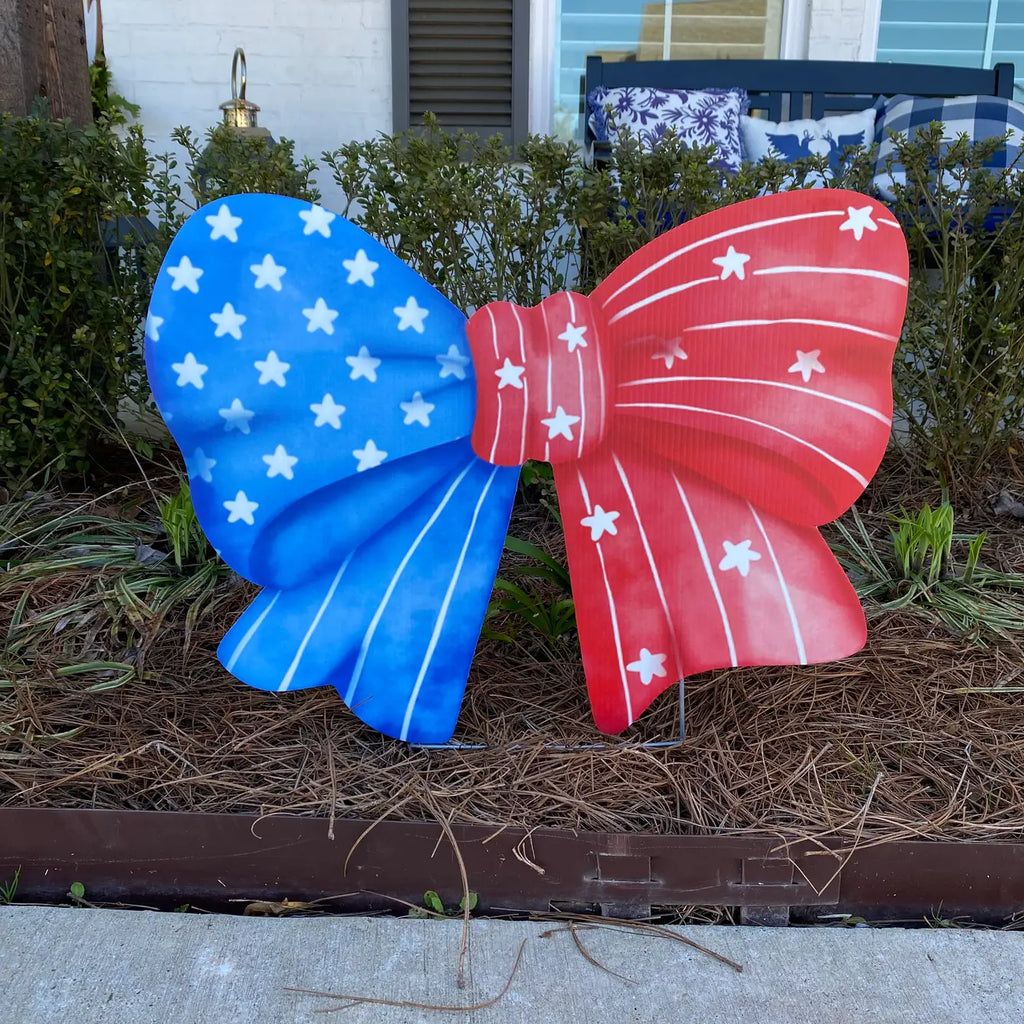 Red White and Blue BOW